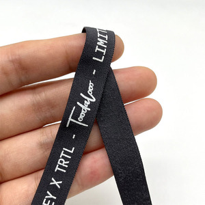 Trung Quốc bán buôn bán hàng giá cả hợp lý tùy chỉnh in logo Spandex ban nhạc đàn hồi mỏng mềm ban nhạc đàn hồi - Product Image 5