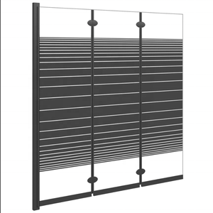 Oumeiga 1500mm Bañera Pantalla Puertas corredizas de vidrio Puertas de bañera corredizas dobles - Product Image 3