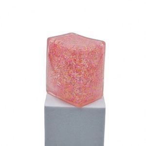 Juguetes Sensoriales Antiestrés de TPR en Forma de Cubo con Purpurina de Azúcar, Coloridos, Regalo para el Día de San Valentín - Product Image 5