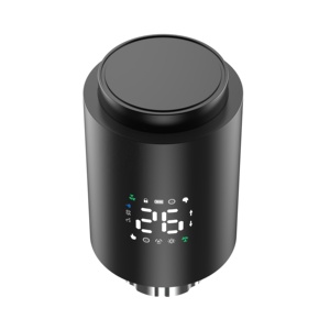 Remote Phone Control WiFi Wireless Tuya Voice Control TRV Thermostatic Inteligented Electric Heating <strong>System</strong> With Alexa/Google - Product Image 1