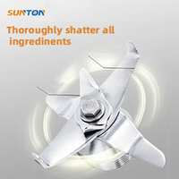 Sunton Professionele 2800W 3 In 1 Commerciële Blender Machine Zware Multifonctie Vruchten Moulinesse Mixeur