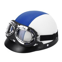 Casque léger vintage en ABS 2026 avec sangle pour lunettes, pour moto, vélo, cyclisme, sécurité, protection, réglable et personnalisable