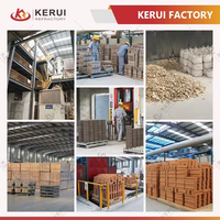 Ciment aluminate de calcium pur KERUI CA50-A700 50%Al2O3, ciment réfractaire à haute teneur en alumine, 50 kg, coulage réfractaire pour four