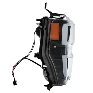 Faros Delanteros de Proyector con Barra LED para <span class=keywords><strong>Ford</strong></span> F250 F350 F450 <span class=keywords><strong>F550</strong></span> Super Duty 2008-<span class=keywords><strong>2010</strong></span> - Product Image 6