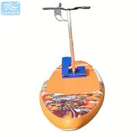 Vélo aquatique à pédale, grand tapis flottant SUP plat, performance monoplace, pliable pour la mer, de Chine, Lumark, taille personnalisée