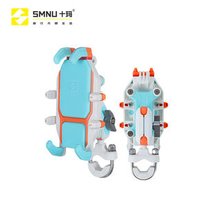 SMNU, nuevo diseño, antivibración, inalámbrico, carga rápida, sujeción automática, soporte para <span class=keywords><strong>teléfono</strong></span> móvil para motocicleta - Product Image 1