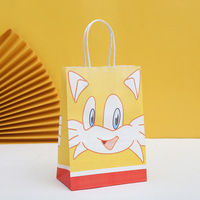 Igel-Geburtstagsparty-Geschenktüten Videospiel-Party-Leckerli-Tasche für Jungen Mädchen Geburtstagsbedarf