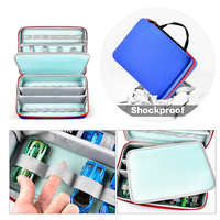 Jouet voiture organisateur étui pour Hot Wheels Matchbox voitures support de stockage transportant conteneur sac moulé sous pression Mini modèle voiture boîte-étui uniquement