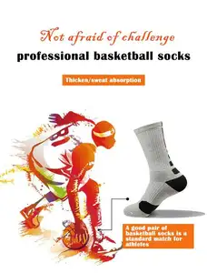 Calze da basket personalizzate di marca nk elite ciclismo calze sportive da basket in rete traspirante calze bianche terry di buona qualità ciclismo