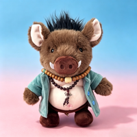 Peluche Black Myth Wukong Zhu Bajie, Poupée en peluche de personnage de jeu, Charme de sac porte-clés mignon, Merchandise de jeu, Cadeau d'anniversaire