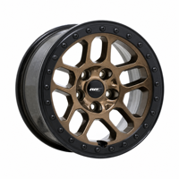 Jantes tout-terrain Roc Custom 5x5 de 17 pouces, jantes forgées concaves à effet beadlock pour Jeep Wrangler