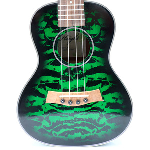 กีตาร์อูคูเลเล่ไม้มะฮอกกานีขนาด23นิ้วที่ออกแบบมาเป็นพิเศษทำด้วยมือจากธรรมชาติ - Product Image 4