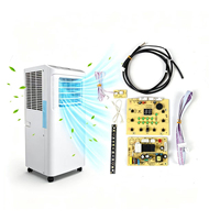Placa PCBA de Aire Acondicionado Personalizada OEM, Controlador Inteligente de Compresor y Ventilador AI-ML, Ensamblaje de PCB con Control Táctil para Aire Acondicionado Móvil