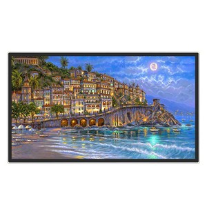 Écran tactile mural de 49 à 55 pouces pour publicité intérieure, affichage LCD mural HD, fabriqué par le fabricant - Product Image 1