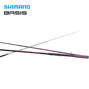 คันเบ็ดตกปลา Shimano Basis 22 สำหรับตกปลาหิน คาร์บอนไฟเบอร์ ไกด์ SIC เหมาะสำหรับปลาทะเล เช่น ปลากะพง ใช้ได้ในมหาสมุทร แม่น้ำ ทะเลสาบ บ่อปลา - Product Image 5