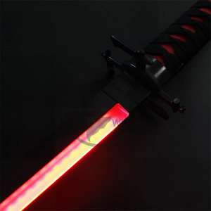 Spada Nichirin di <span class=keywords><strong>Tanjiro</strong></span> <span class=keywords><strong>Kamado</strong></span> con Lama Non Affilata e Fodero Nero, Replica Sicura per Adulti (14+) - Product Image 5