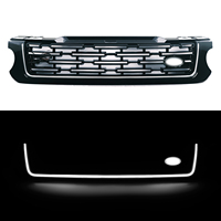 Nouvelle calandre avant modifiée pour Land Rover Range Rover Sport 2014-2017 avec feux de jour LED intégrés