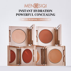 Crème <span class=keywords><strong>correctrice</strong></span> naturelle de <span class=keywords><strong>haute</strong></span> qualité à <span class=keywords><strong>couvrance</strong></span> totale, résistante à l'eau, longue tenue, pour un teint plus lumineux, pour le maquillage du visage, marque privée - Product Image 2