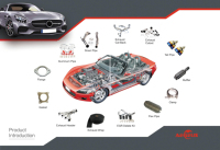 Collecteurs d'échappement longs exclusifs transfrontaliers en acier inoxydable pour Chevrolet Corvette C2 C3 V8 305 327 350 (1963-1982)