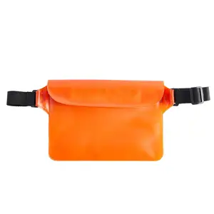 Lightweight Outdoor Waist Bag for Beach Camping Swimming Pool & Water Park Portable PVC Waterproof Storage for Hiking Adventures