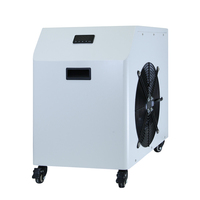 Potente Enfriador y Calentador con Compresor y Bomba R410A de 720W, con Control Remoto, Aplicación Inteligente y Motor para Sistemas de Baño de Hielo en Casa o Gimnasio