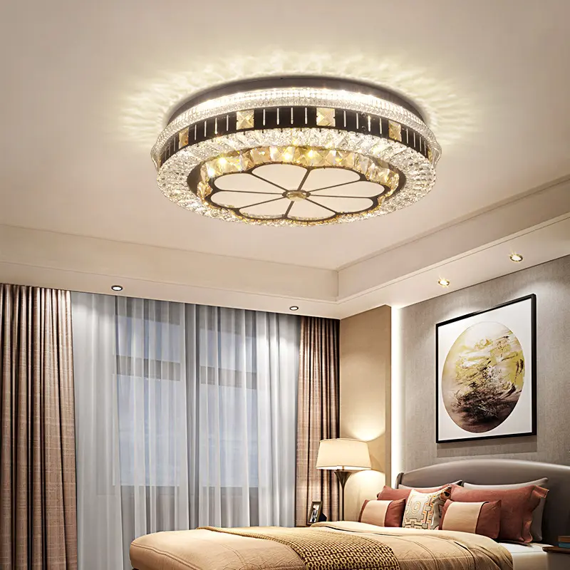 72 wát LED khách sạn phòng ngủ pha lê trang trí sang trọng LED bảng ánh sáng