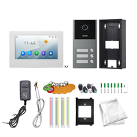 Moniteur intelligent WIFI Tuya 7 pouces, caméra HD 1080P, système de visiophone étanche, interphone bidirectionnel, déverrouillage NFC, RFIC extérieur