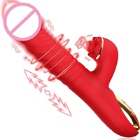 Neuerscheinung 2-in-1 Doppelkopf-Vibrator-Dildo für Frauen mit Fernbedienung und 10 Vibrationsmodi