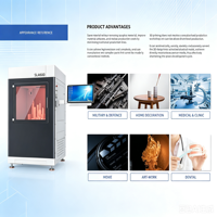 Imprimante 3D industrielle Axiom3D SLA600 automatique, nouvelle machine d'impression en résine grand format 600x600x400mm, USB, garantie 1 an