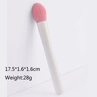 Portable Mini Multifonctionnel Correcteur Brosse Professionnel Synthétique Cheveux Maquillage Blusher Poignée Pratique Eye Face Application