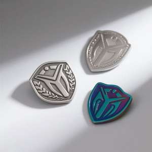 Service de moulage sous pression CNC personnalisé en aluminium et acier inoxydable, fabrication de badges de haute qualité 2D et 3D - Product Image 1