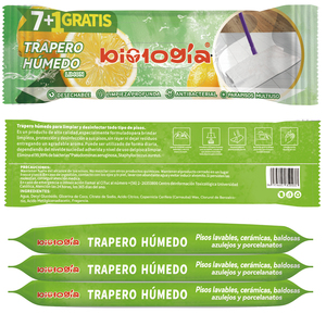 Lingettes humides jetables pour le nettoyage des sols, lingettes humides pour le nettoyage et l'élimination de la poussière domestique, 20*30CM - Product Image 2