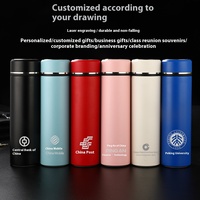 Bouteille isotherme en acier inoxydable Linghui, moderne, classique, de haute qualité, grande capacité, personnalisable, portable, cadeau d'affaires