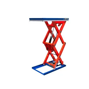 2m Hubhöhe Hydraulische In-boden Stationäre Scissor Lift