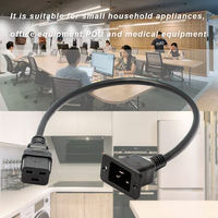 Câble adaptateur d'extension industriel, prise de type USA/EU, conducteur en cuivre avec isolation en PVC