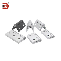 Charnières en profilé d'aluminium 2020/030/4040/4545/5050 Charnières en aluminium usinées avec précision pour armoires