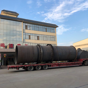Rotary <b>Drying</b> <b>Equipment</b> Large Horizontal Industrial Dryer Carbon Steel 380 V Gas Heating High Productivity - Product Image 1
