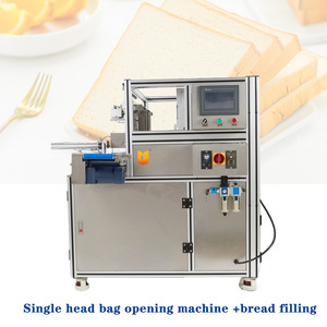 Macchina Automatica per l'Imballaggio di Sacchetti Preformati, Macchina per Apertura e Inserimento Sacchetti, Linea di Produzione per Toast, Croissant e <span class=keywords><strong>Pasticceria</strong></span> - Product Image 1