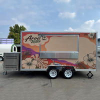 Remorque alimentaire certifiée DOT CE, chariot mobile pour glaces et hot-dogs, remorque alimentaire commerciale, camion de restauration avec enveloppement extérieur