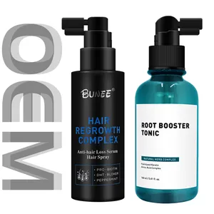 OEM 100ml Root Booster Tonic help relieve hair loss system HAIR regrowth treatment Growth serum Spray