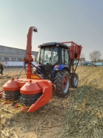 Tracteur robuste 1004-TB avec hacheuse à fourrage, empattement 2050 mm, pneus arrière 14.9-30, force de traction 24KN pour ensilage d'herbe