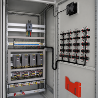 Gabinete de Controle Metálico Industrial Personalizável de Chão, Direto da Fábrica