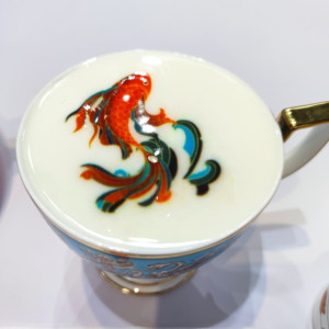 เครื่องพิมพ์กาแฟ EVEBOT EB FC1 WiFi เครื่องพิมพ์อาหารอัจฉริยะพร้อมหมึกกินได้สำหรับร้านกาแฟ โรงแรม ร้านอาหาร และร้านเบเกอรี่ - Product Image 5