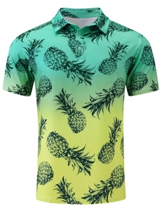 2025 Vente en gros Personnalisé Impression par sublimation Tricoté pour chemise avec poche Performance premium Séchage rapide Extérieur Golf pour chemises Hommes - Product Image 3