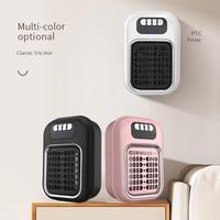 Radiateur Électrique Mural Compact pour Petites Pièces & Salles de Bain, Chauffage Céramique PTC, Minuteur, Télécommande, Idéal pour une Chaleur Rapide