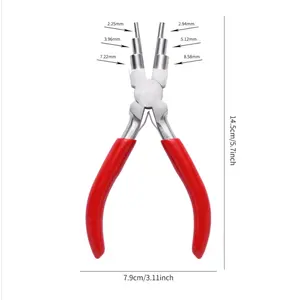 Juego de Herramientas de joyería DIY, nuevo tipo, alicates de formación de mandril redondo extragrande, precio atractivo