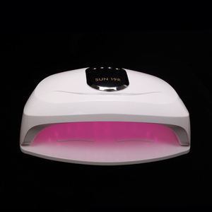 Lámpara Profesional para Uñas SUN19R de 150W, Terapia de Luz Roja, Secador LED/UV para Ambas Manos, Curado Rápido de Esmalte en Gel, Luz para Salón de Uñas - Product Image 1
