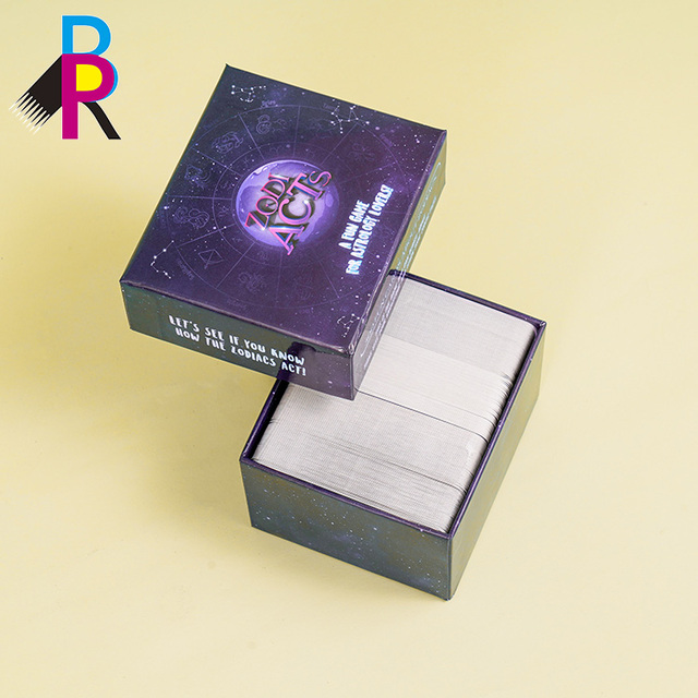 Factory Custom Party Playing Card Game Couples Question Card Trivia Card Game