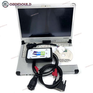 Ordinateur portable CFC2 + analyseur de moteur d'excavatrice et de chariot élévateur Doosan Uvim DMS-5 2024, outil de diagnostic incluant le logiciel de programmation G2 DL0608 - Product Image 3