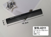 Peigne à queue de rat personnalisé avec queue pointue et peigne commun antistatique à dents fines pour usage domestique manche en plastique vente en gros